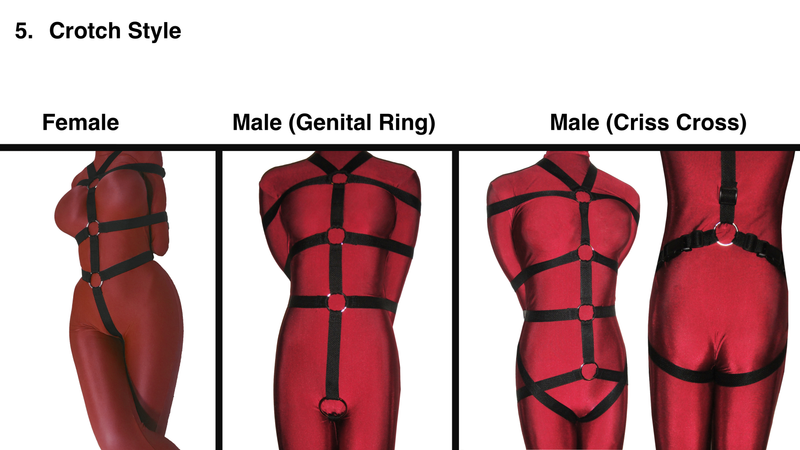 Self Bondage Hogtie System (Advanced, Nylon Webbing)