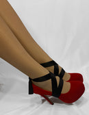 Darlex Heel Ties (Set of 2) - Bondage Webbing