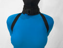 Neck to Wrist Restraint System with Box-Tie (Poly Webbing, Inescapable!) - Bondage Webbing