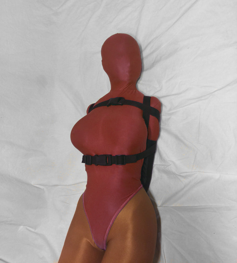 Darlex Armbinder with Extra Security Straps (Poly Webbing) - Bondage Webbing