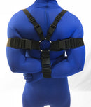 Box-Tie Bondage Heavy Harness (2-Inch, Poly Webbing) - Bondage Webbing