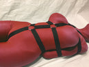 Self-Bondage Box-Tie Bondage Harness with Crotch Strap (Poly Webbing) - Bondage Webbing