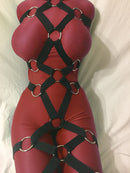 Karada Style Full Body Bondage Harness (Poly Webbing) - Bondage Webbing