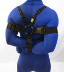 Box-Tie Bondage Heavy Harness (2-Inch, Poly Webbing) - Bondage Webbing