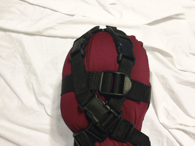 Neoprene or Darlex Blindfold (Trainer Style, Soft, Nose Opening) - Bondage Webbing