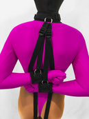 Neck to Wrist Restraint System (Poly Webbing) - Bondage Webbing