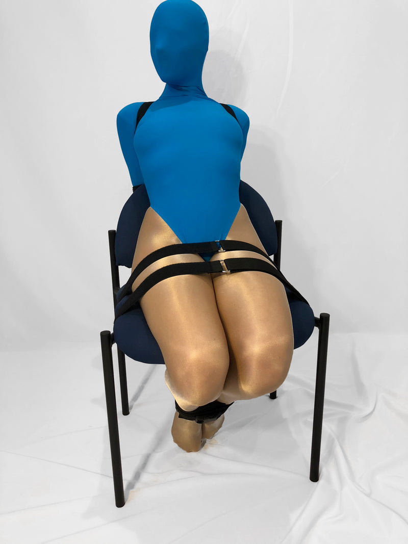 Self Bondage Chair Tie System (Advanced) - Bondage Webbing