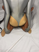 Sex Harness Bondage (Hogtie Style, Poly Webbing, Neoprene Ankle Cuffs) - Bondage Webbing