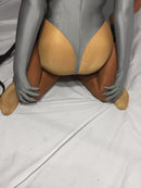 Sex Harness Bondage (Hogtie Style, Poly Webbing, Neoprene Ankle Cuffs) - Bondage Webbing