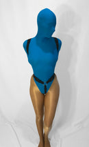 Self Bondage Wrist Tie with Crotch Strap and Armbinder - Bondage Webbing