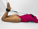 Self Bondage Overhead Hogtie - Bondage Webbing