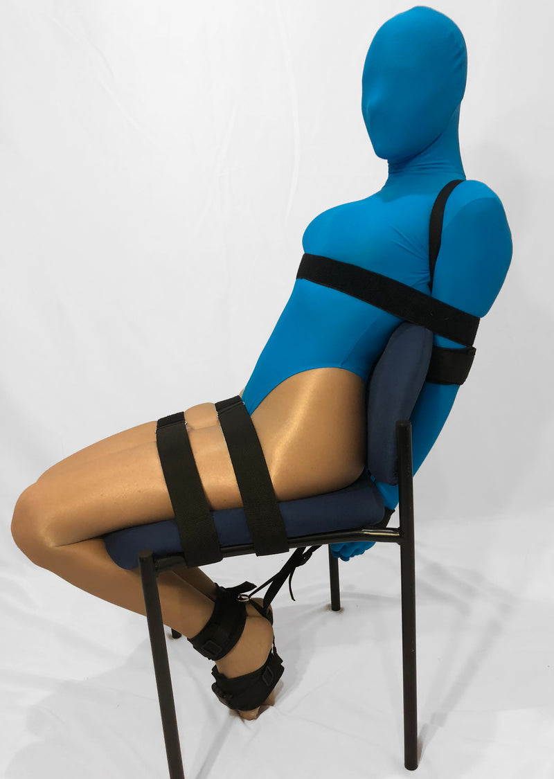 Self Bondage Chair Tie System (Expert) - Bondage Webbing