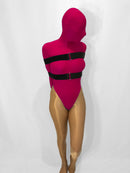 Velcro Strap with Rectangular Ring - Bondage Webbing