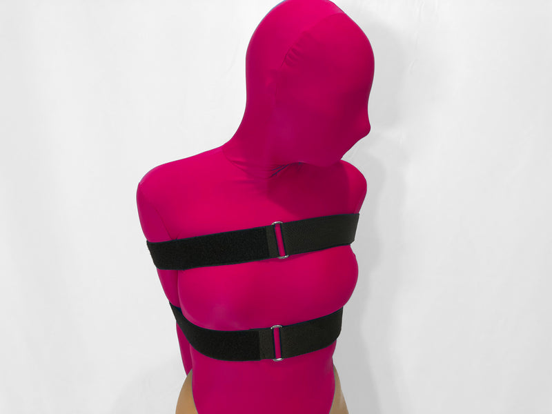 Velcro Strap with Rectangular Ring - Bondage Webbing