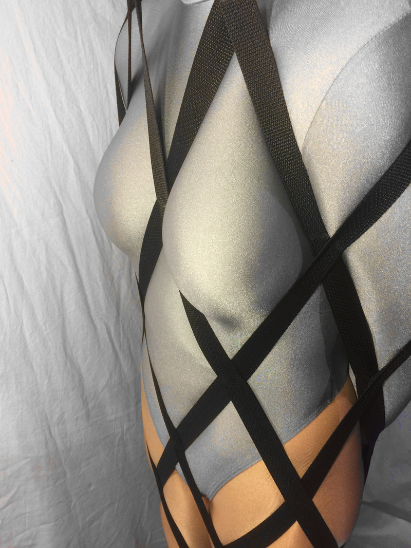 Hanging Strap Bondage Cage (Poly Webbing; Mature) - Bondage Webbing