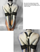 Self Bondage Hogtie System (Padded Elbow Armbinder) - Bondage Webbing