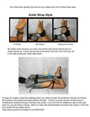 Self Bondage Hogtie System (Padded Elbow Armbinder) - Bondage Webbing