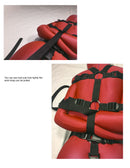 Self-Bondage Box-Tie Bondage Harness with Crotch Strap (Poly Webbing) - Bondage Webbing