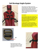 Self Bondage Hogtie System (Intermediate, Poly Webbing) - Bondage Webbing