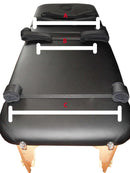 Table/Bed Bondage Straps (Velcro, Neoprene Padding, Poly Webbing) - Bondage Webbing