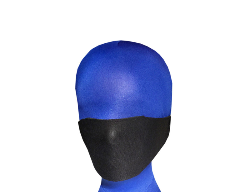 Neoprene Panel Gag (Silicone Ball, Over the Nose Style) - Bondage Webbing